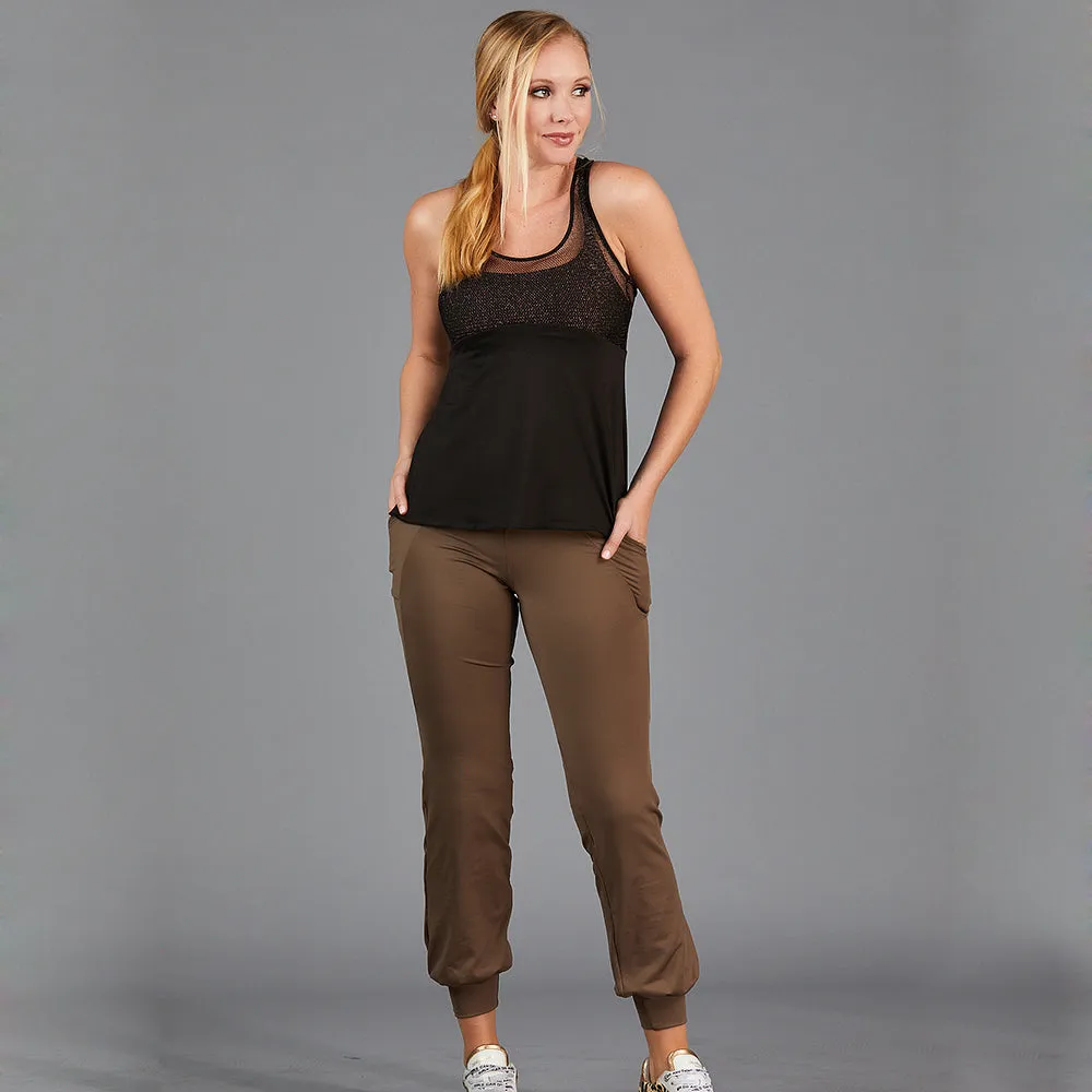 Ball-Pocket Jogger Pant (golden brown)