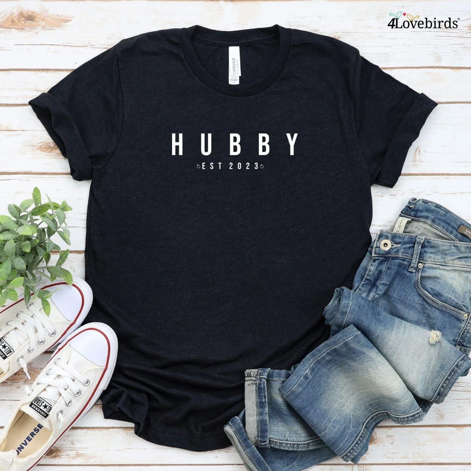Custom Matching Wifey & Hubby Outfits [Year] - Perfect Gift!