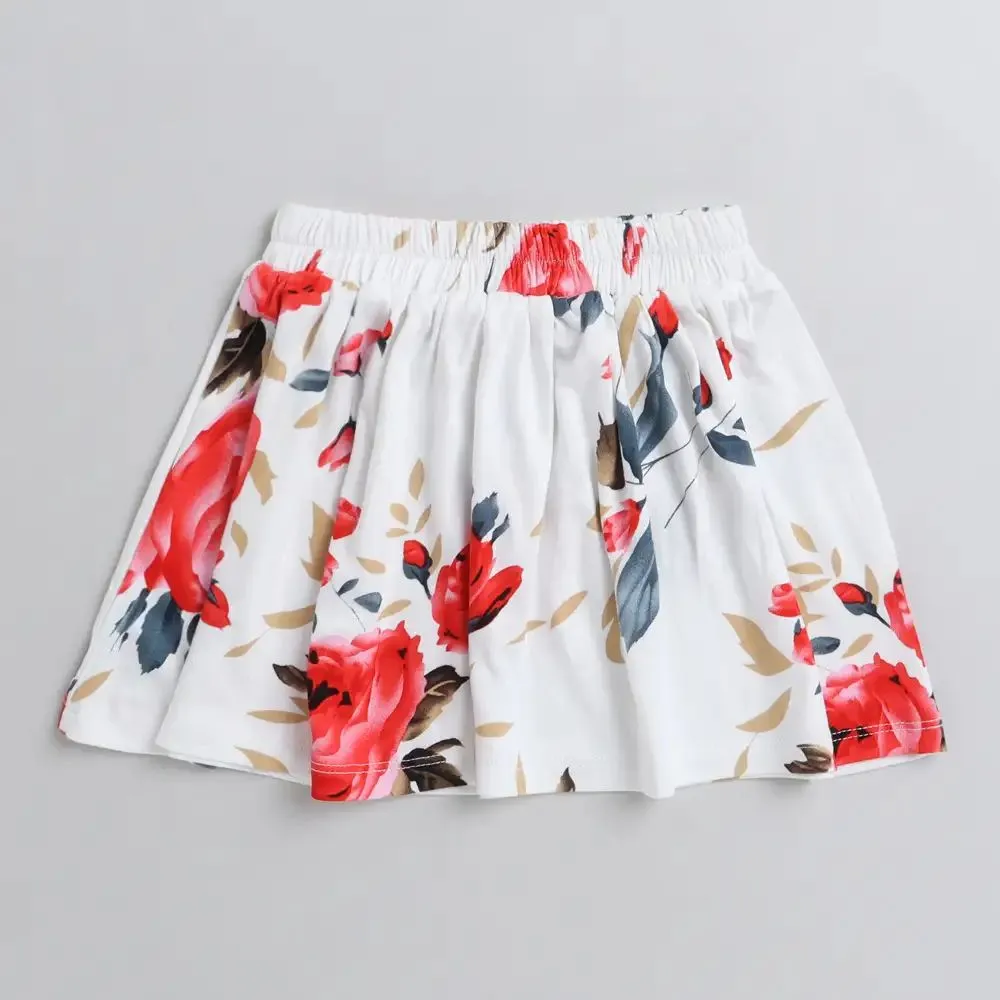 Floral Printed Skirt