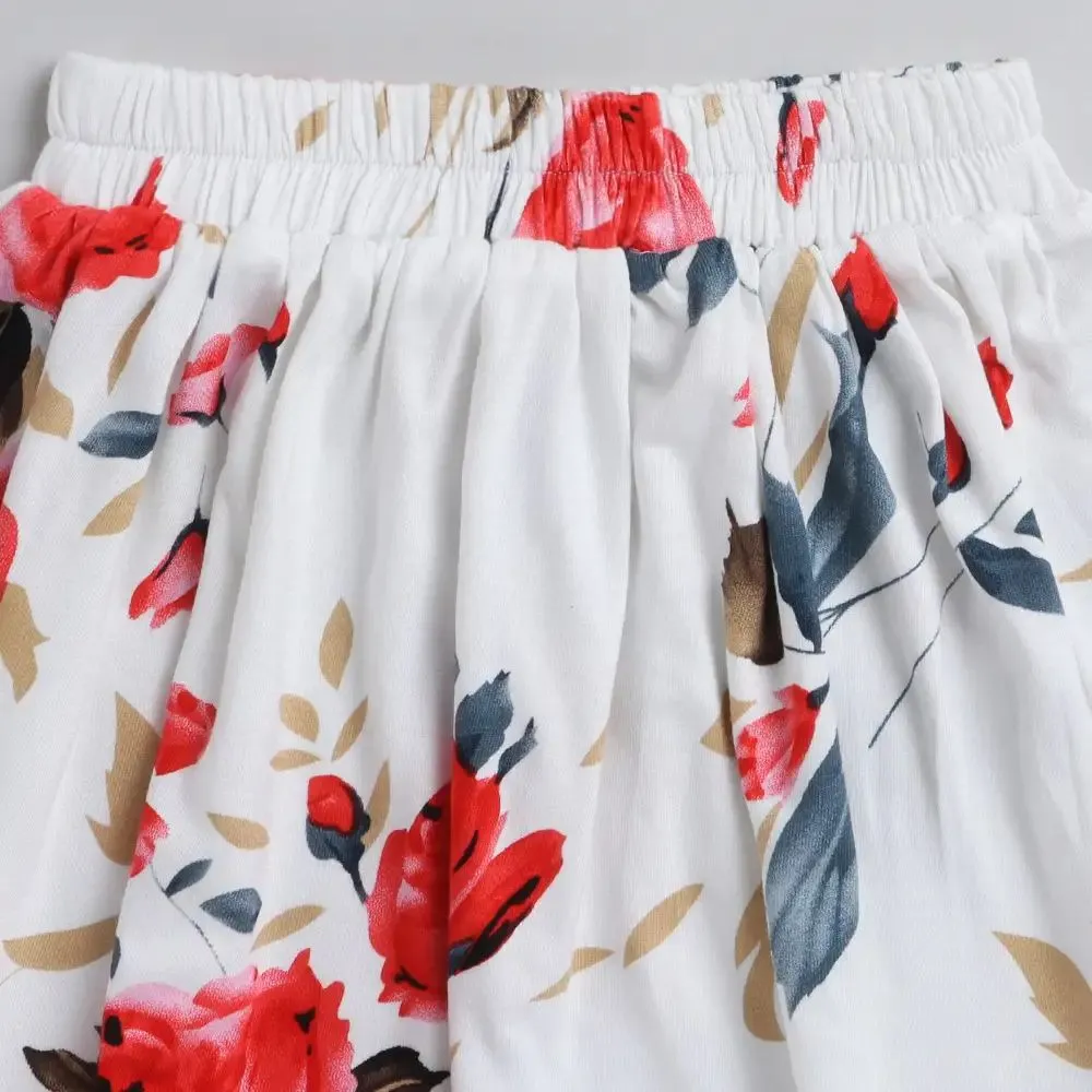 Floral Printed Skirt