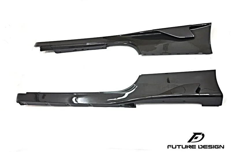 Future Design Dry Carbon Fiber Speciale Style Side Skirts for Ferrari 458 Italia / Spyder