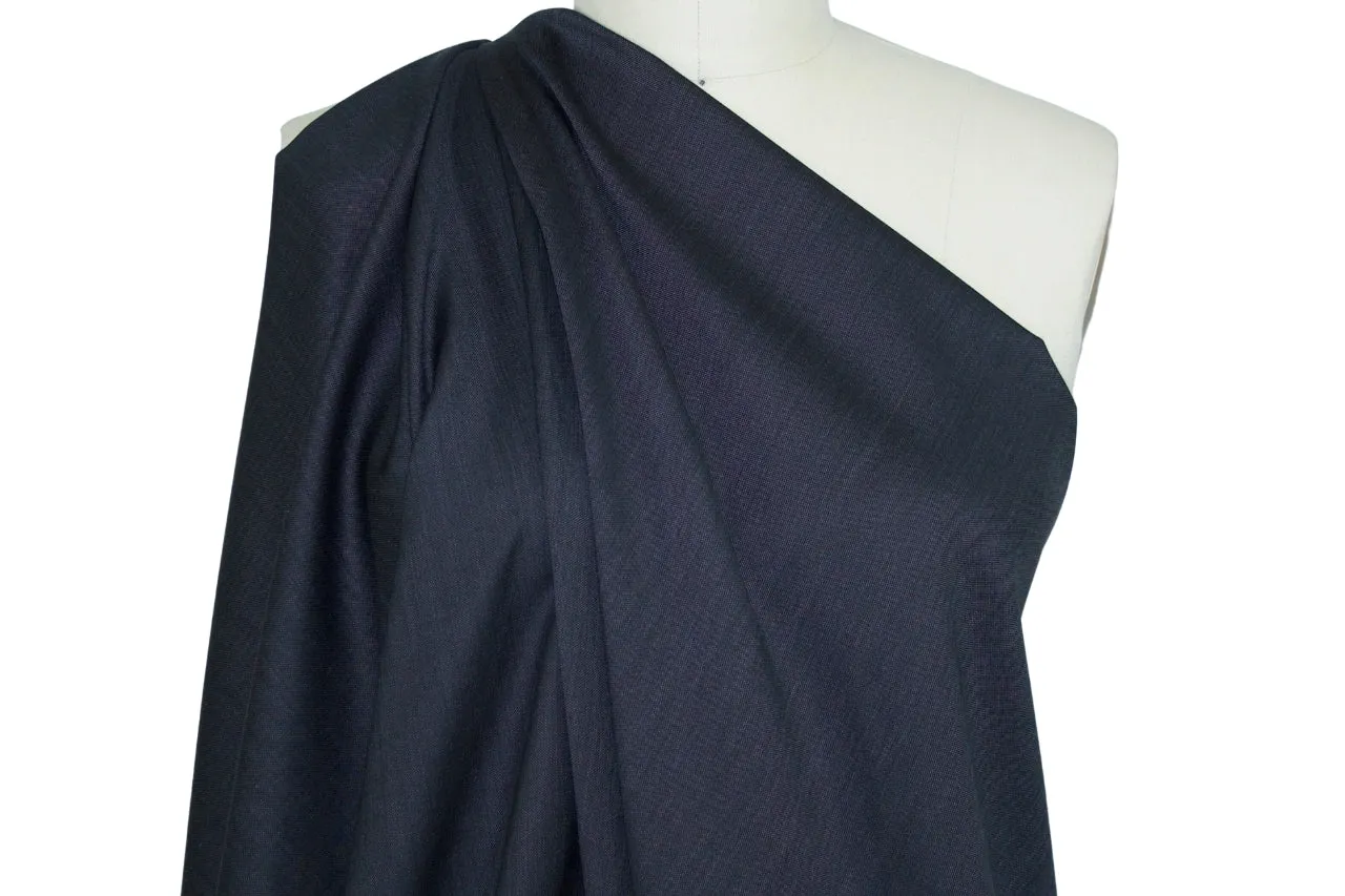 J0seph Abb0ud Worsted Wool - Dark Gray Heather