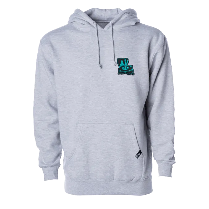 Louisiana Turquoise Hoodie