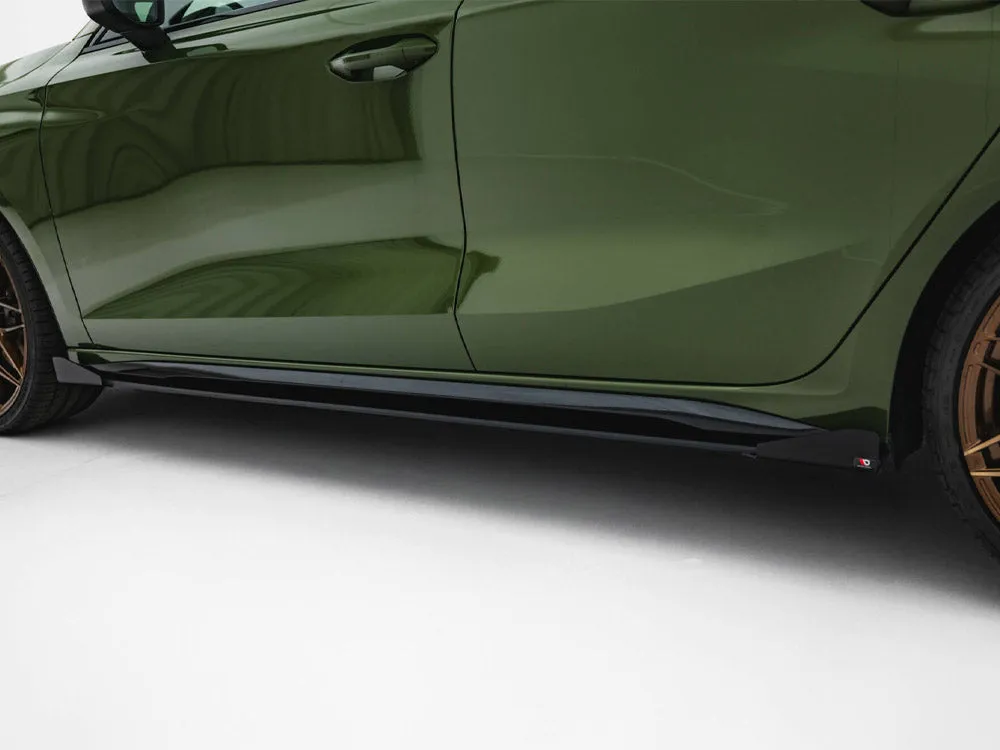 Street PRO Side Skirts Diffusers   Flaps Audi S3 Sportback / A3 S-Line Sportback 8Y Facelift
