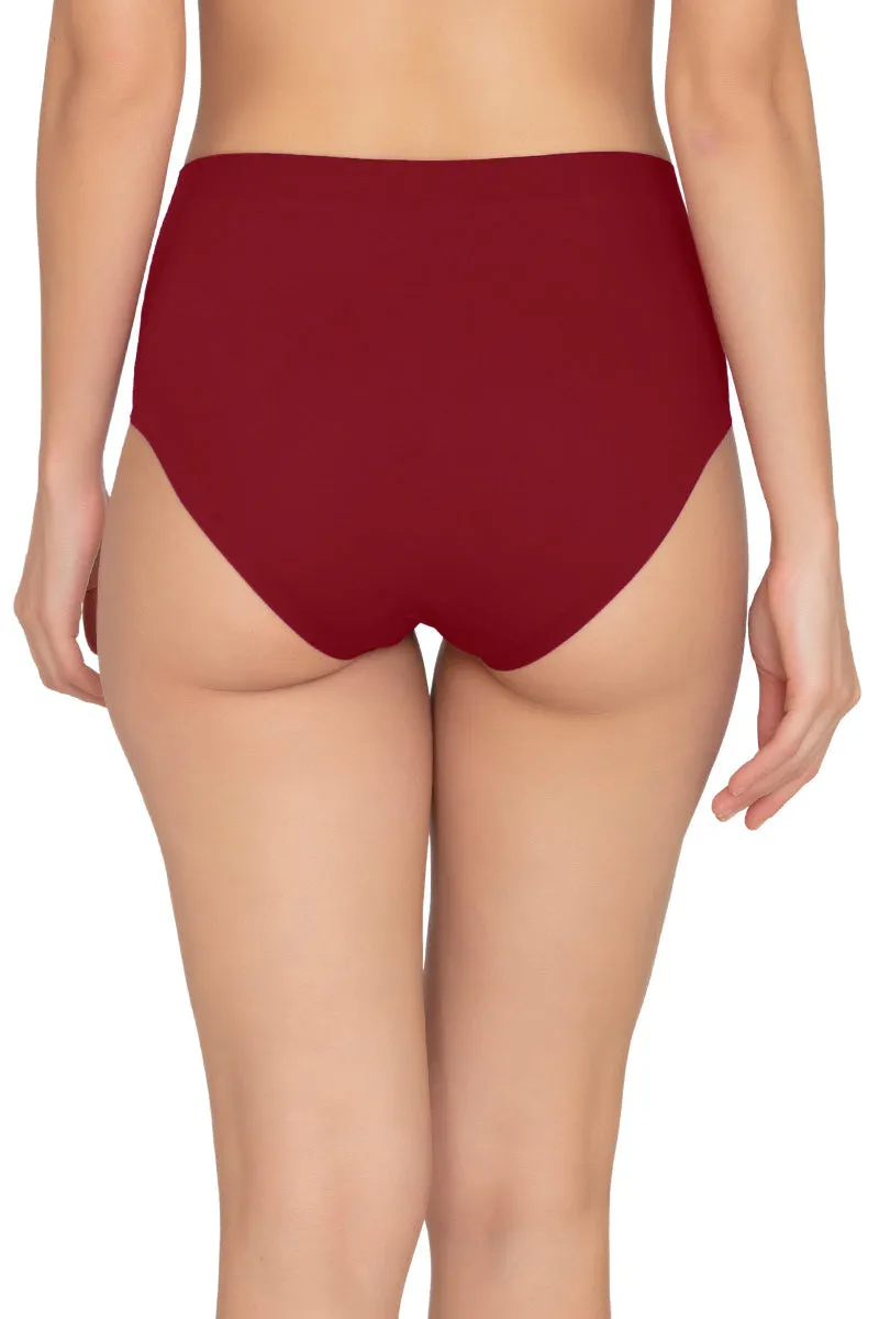 Vanish Seamless Full Brief Panty - Henna